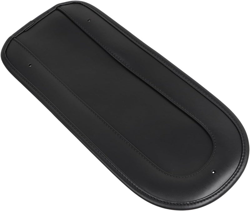 YDLMT Motorcycle Black Rear Fender Solo Bib Seat Fit for Harley Softail Heritage Classic Springer Deluxe FLSTC FLSTS FLST FLSTN FLSTSI (PU Leather) - Image 2